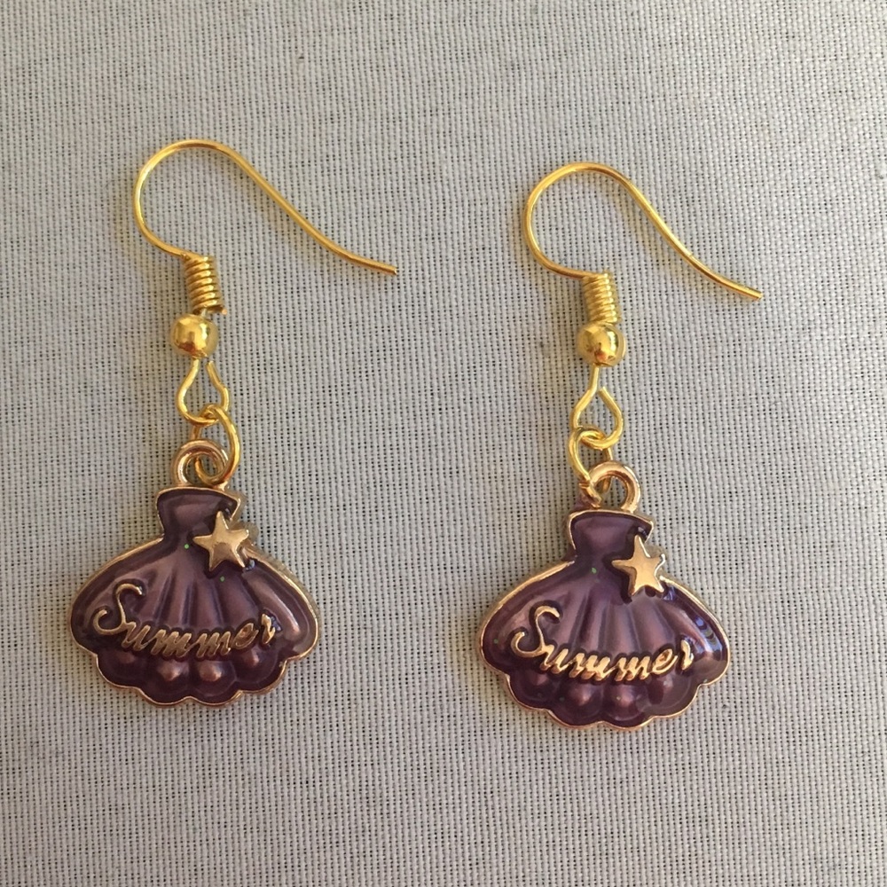 Seashell Earrings - Picture 2 of 5